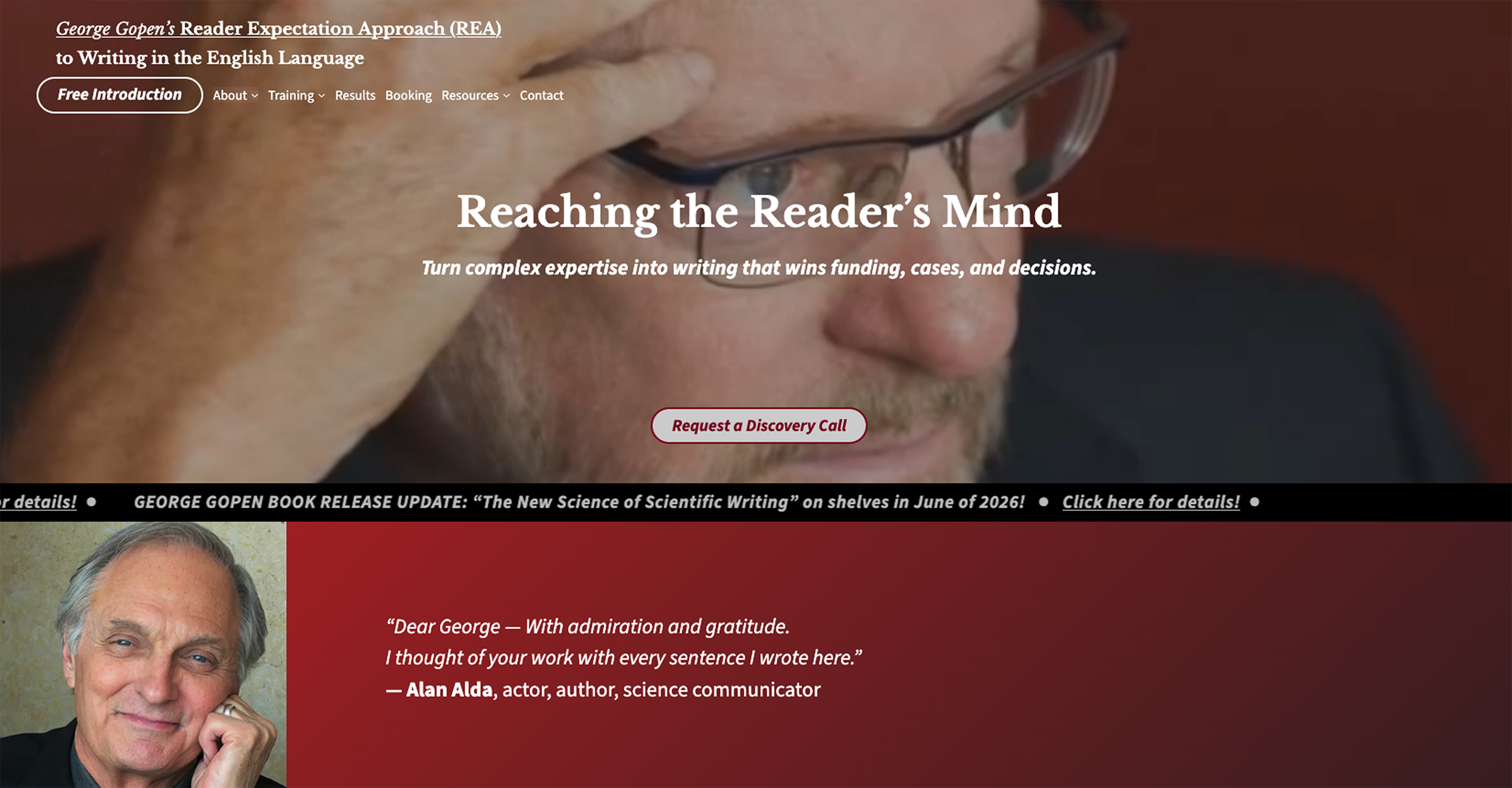 Reader Expectation Approach site
